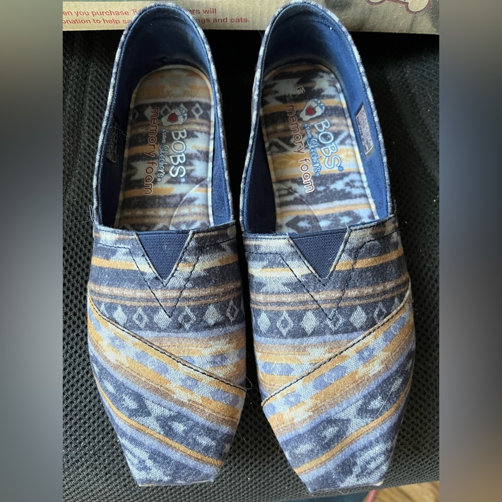 BOBS from Sketchers size 6.5 with Memory Foam Slipons